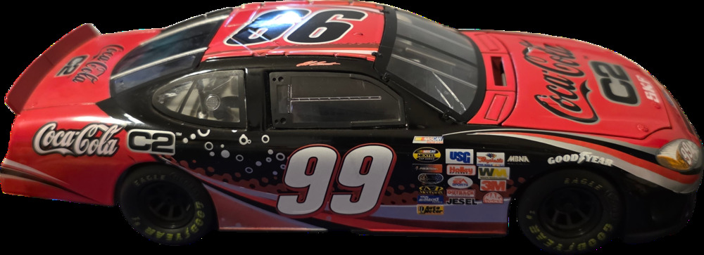 Jeff Burton #99 Coca-Cola C2 Ford Taurus Team Caliber Diecast NASCAR